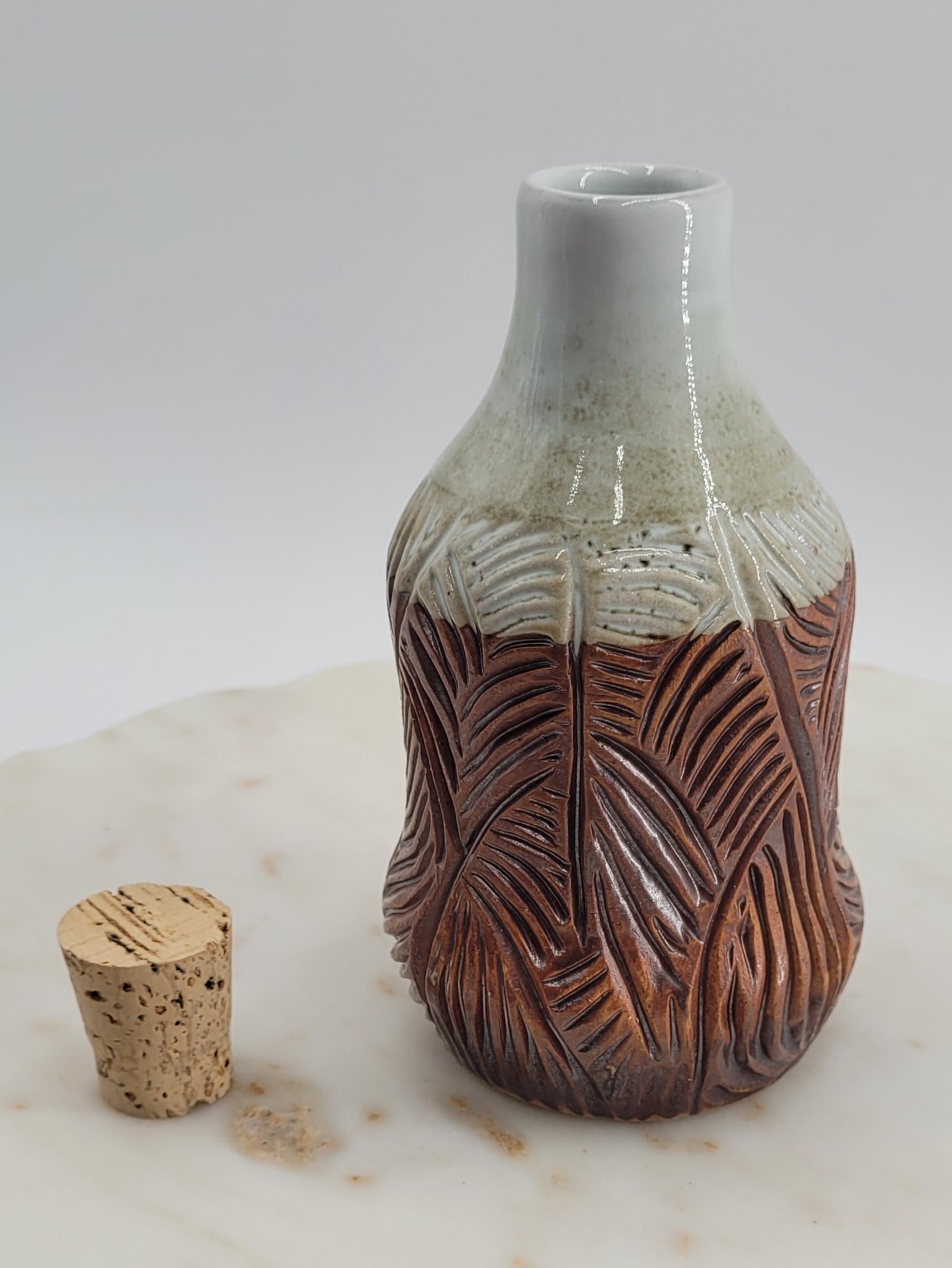 Corked Bottle/Bud Vase - Bottle #2