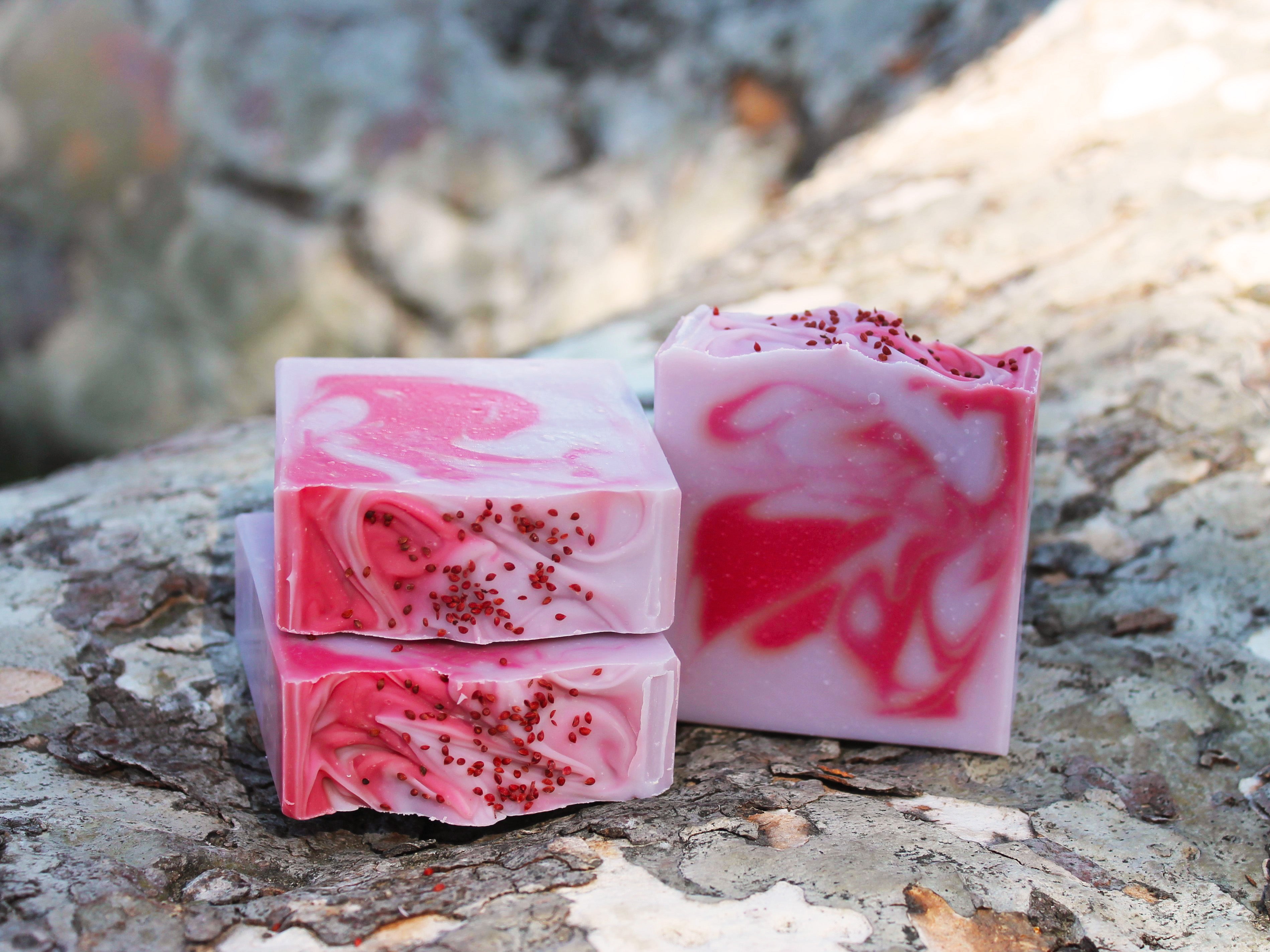 Hibiscus and Honey Soap Bar